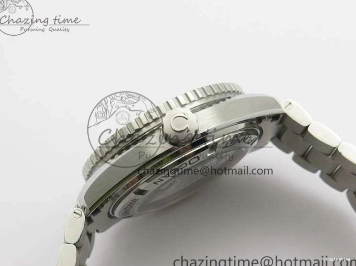 0710 Breathable Planet Ocean Pro Ceramic Bezel 45mm OMF 1:1 Best Edition On SS Bracelet A8500 (Black Balance Wheel) 8140